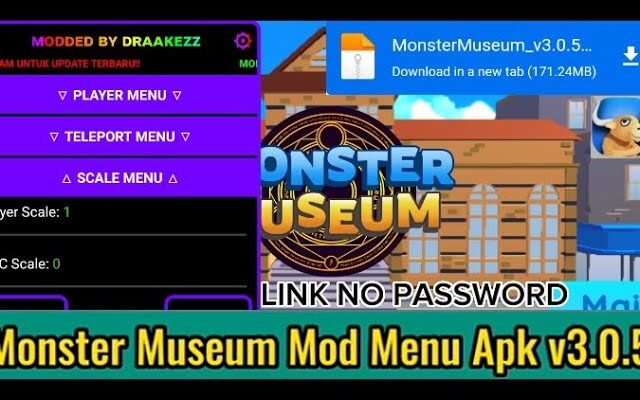 Apa Saja Fitur-Fitur Monster Museum Mod Apk