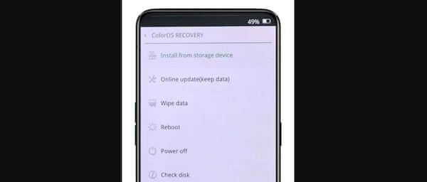Cara Reboot HP OPPO via Recovery Mode